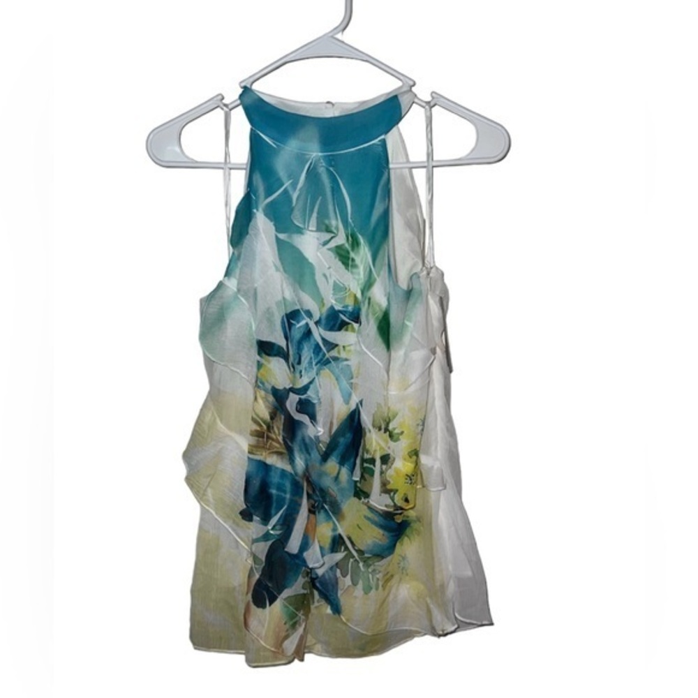 Iz Byer sleeveless blouse, Large NWT
